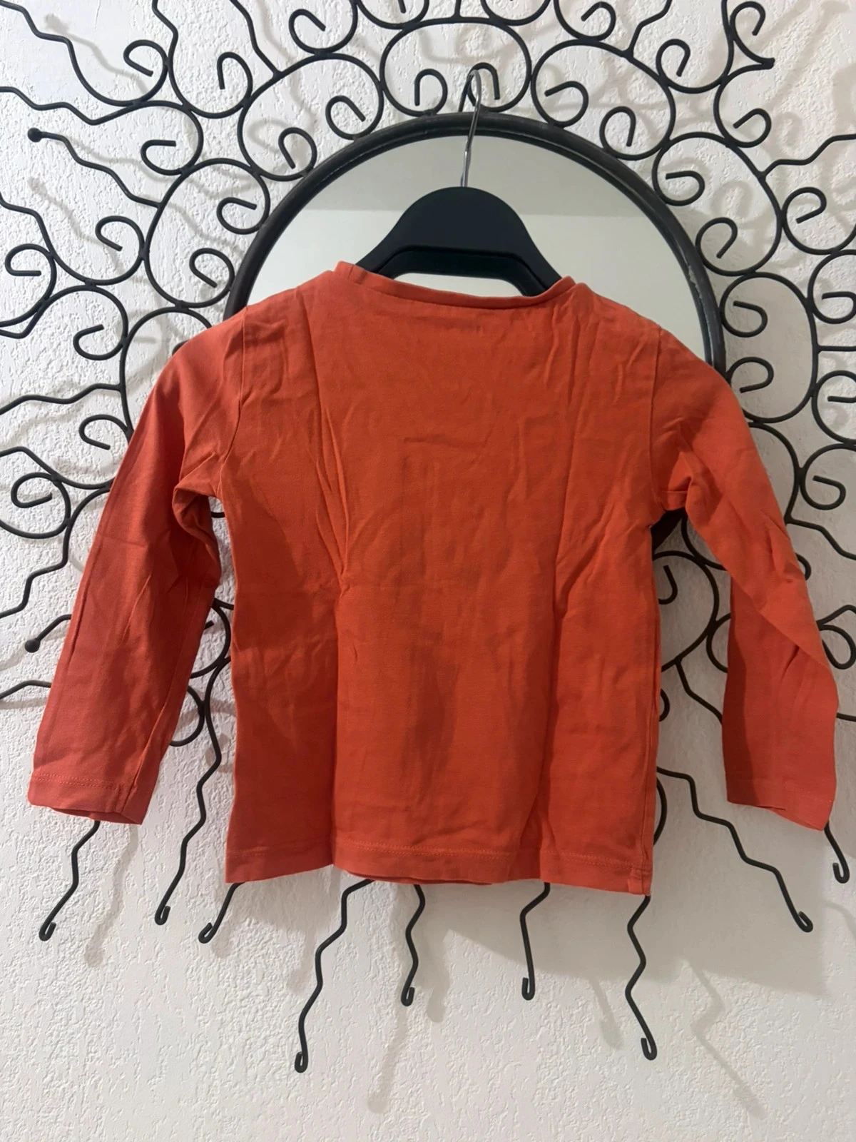 💚 T-shirt Manches Longues Oranje "NYC '91 CLUB" - Maat 5 Jaar - Zeer Goede Staat – photo 4